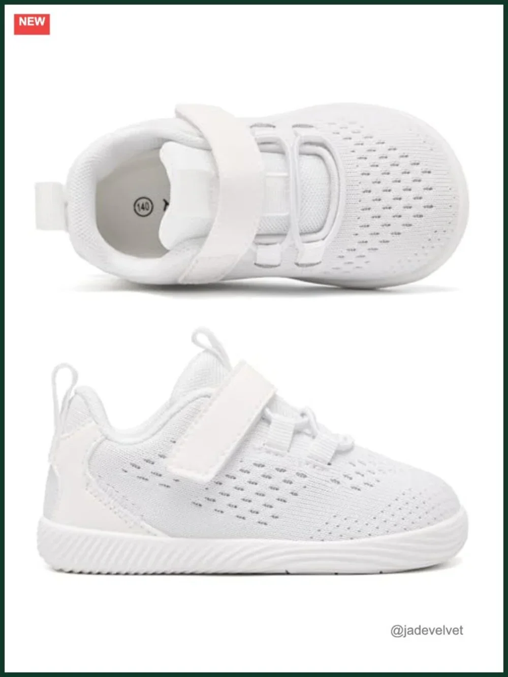 Toddler Sneakers Baby Walking Shoes Boys Girls Non-Slip Lightweight Breathable
